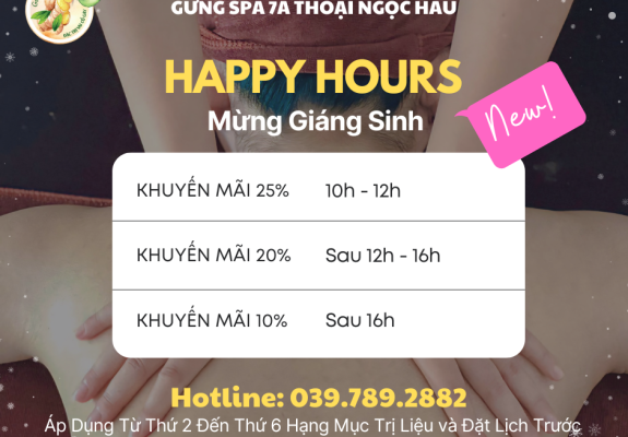 MỪNG GIÁNG SINH - HAPPY HOURS từ THỨ 2 ĐẾN THỨ 6​​​​​​​