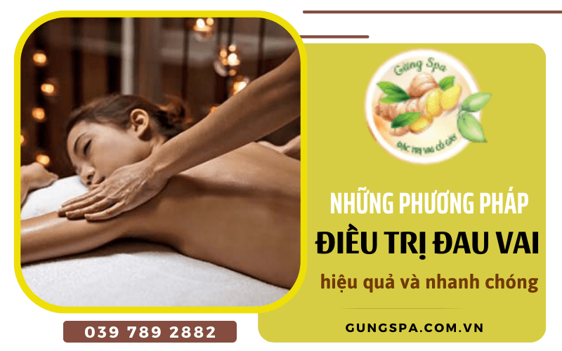 massage trị đau vai